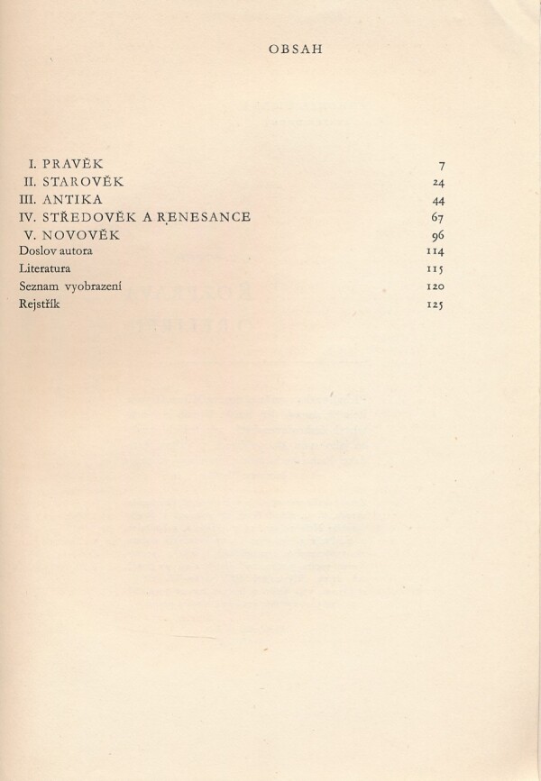 V.V. Štech: ROZPRAVA O RELIEFU