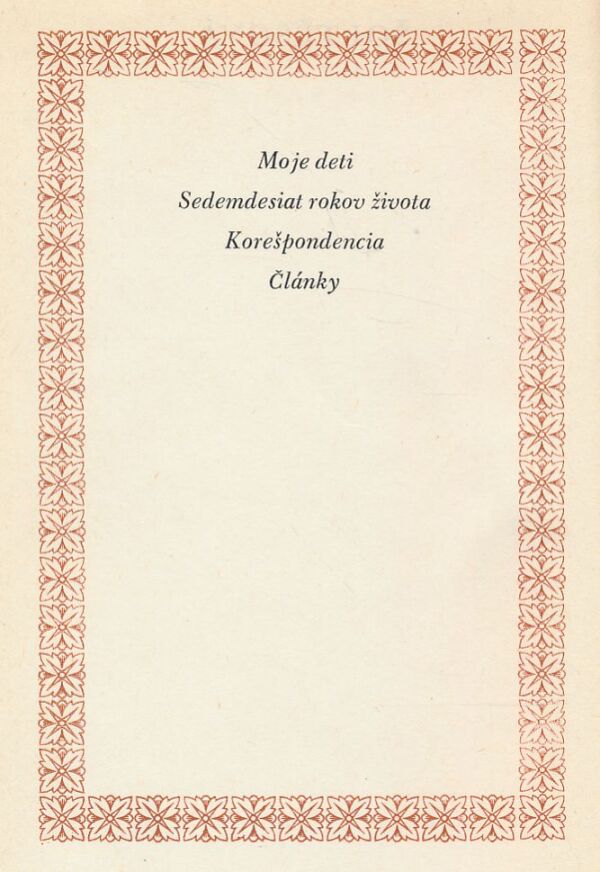 Elena Maróthy Šoltésová: Šoltésová I., II.