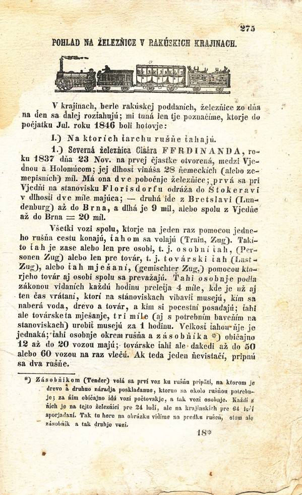 DOMOVÁ POKLADŇICA - ROČNÍK PRVÍ 1847