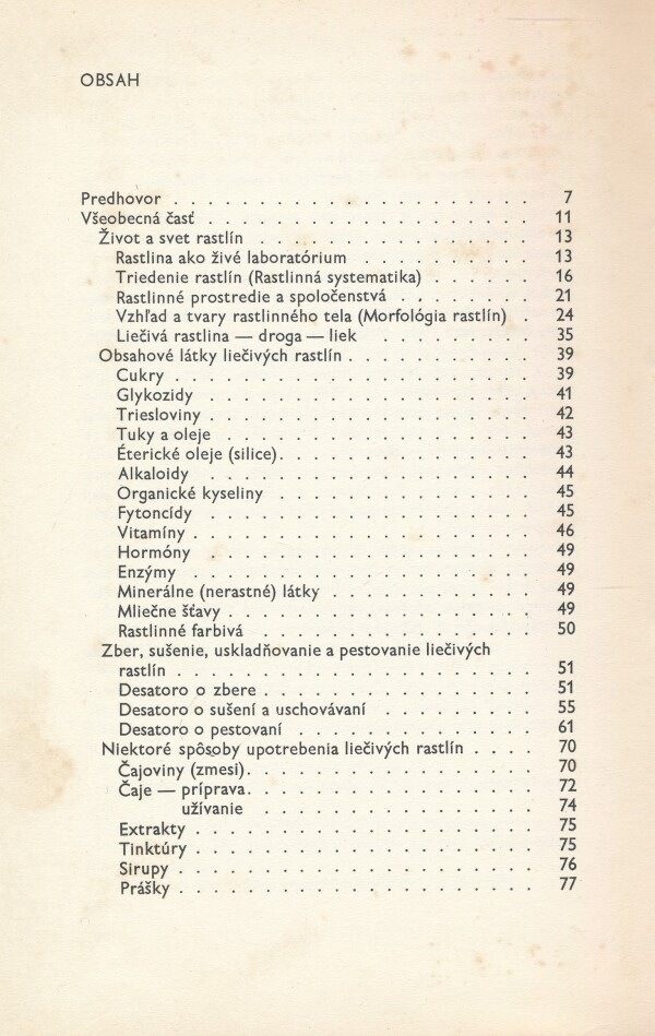 Ľ. Thurzová, J. Kresánek, Š. Mareček, K. Mika: MALÝ ATLAS LIEČIVÝCH RASTLÍN