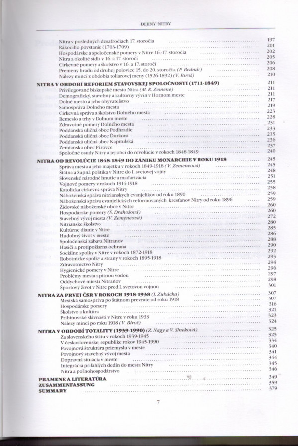 Gabriel Fusek, Marián R. Zemene: DEJINY NITRY - OD NAJSTARŠÍCH ČIAS PO SÚČASNOSŤ