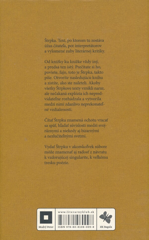 Ivan Štrpka: BÁSNE II.