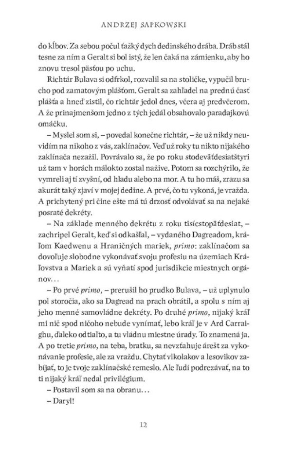 Andrzej Sapkowski: ZAKLÍNAČ - RÁZCESTIE KRKAVCOV