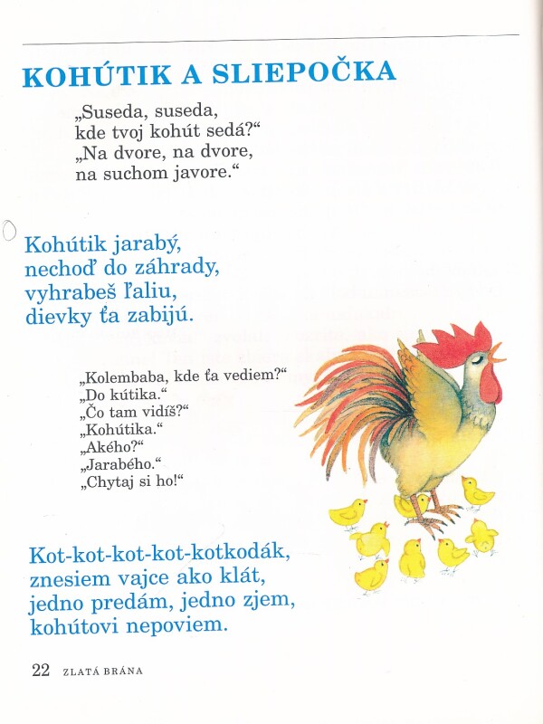 Mária Ďuríčková: ZLATÁ BRÁNA