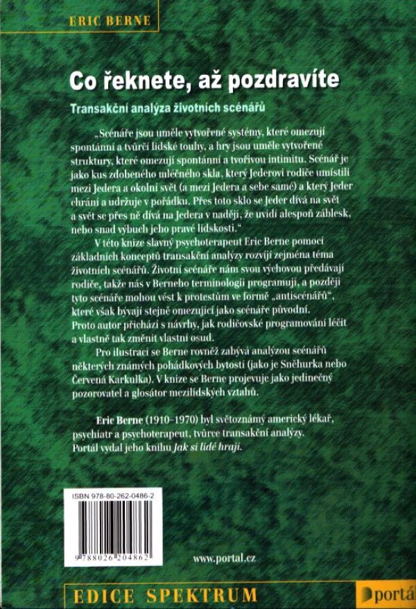 Eric Berne: CO ŘEKNETE, AŽ POZDRAVÍTE