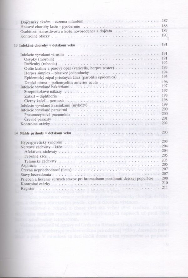 T. Šagát, I. Hruškovič, M. Šašinka: PEDIATRIA