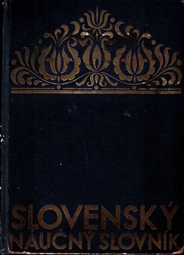 SLOVENSKÝ NÁUČNÝ SLOVNÍK III.