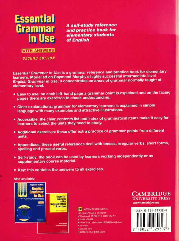 Raymond Murphy: ESSENTIAL GRAMMAR IN USE