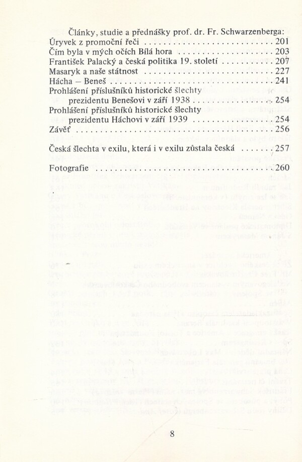 Vladimír Škutina: ČESKÝ ŠLECHTIC FRANTIŠEK SCHWARZENBERG