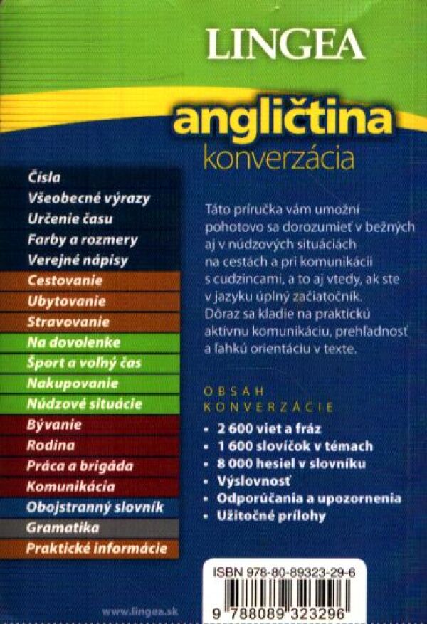 ANGLIČTINA - KONVERZÁCIA