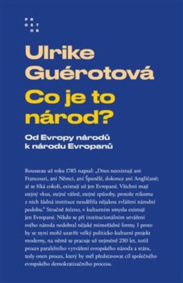 Ulrike Guérotová: CO JE TO NÁROD?