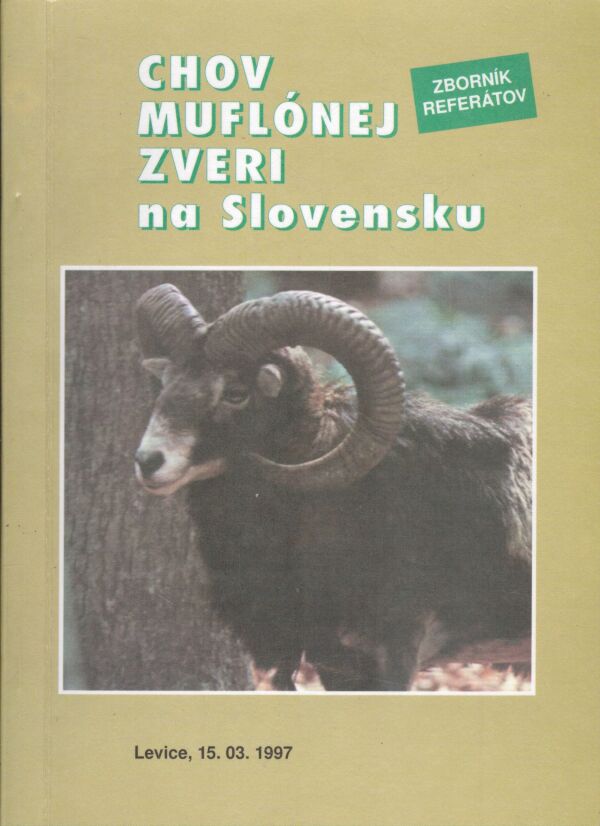 CHOV MUFLÓNEJ ZVERI NA SLOVENSKU