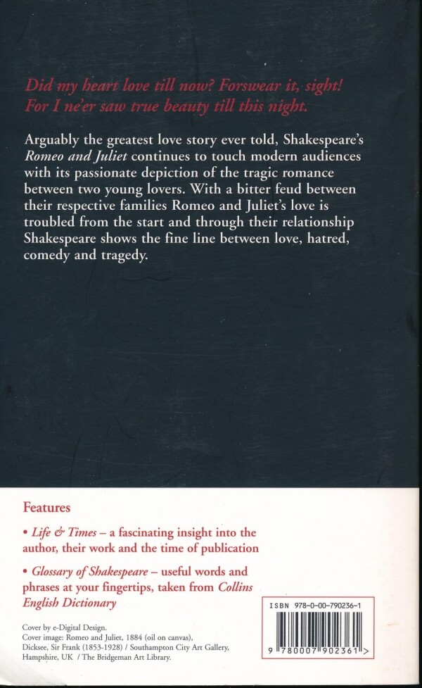 William Shakespeare: ROMEO AND JULIET