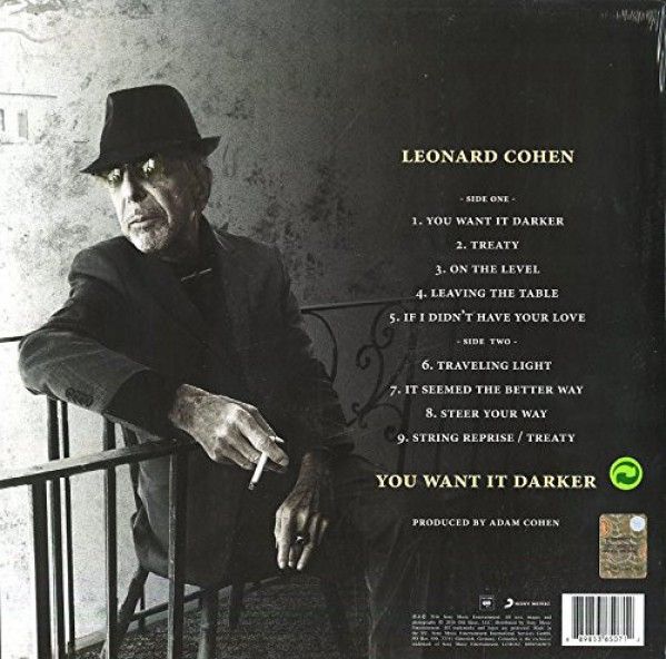 Leonard Cohen: YOU WANT IT DARKER - LP