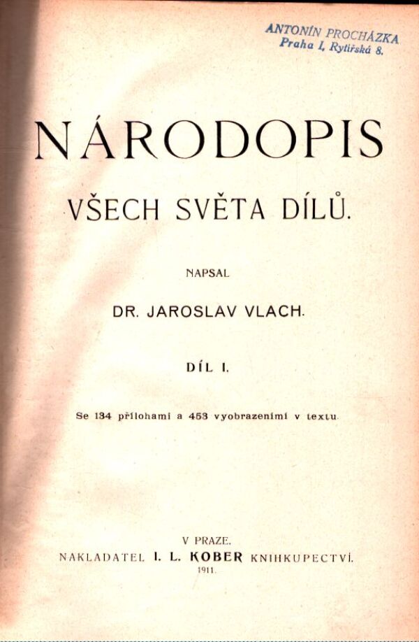 Jaroslav Vlach: NÁRODOPIS VŠECH SVĚTA DÍLŮ