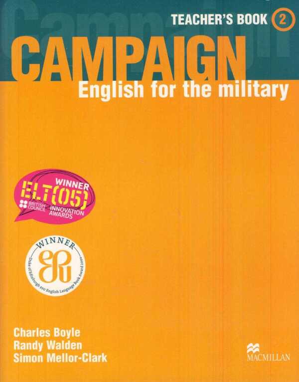 Mellor Clark Simon, Walden Randy, Boyle Charles: CAMPAIGN 2 - TEACHERS BOOK (METODICKÁ PRÍRUČKA)