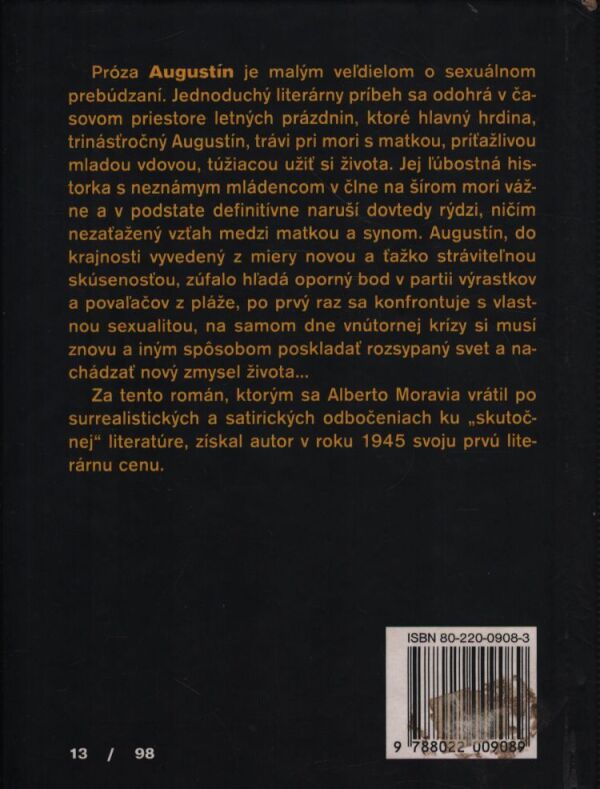Alberto Moravia: AUGUSTÍN