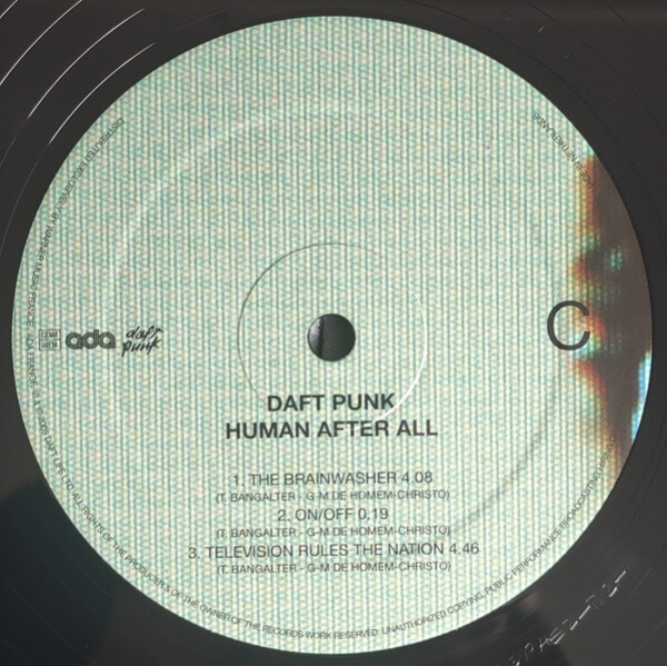 Daft Punk: HUMAN AFTER ALL - 2LP