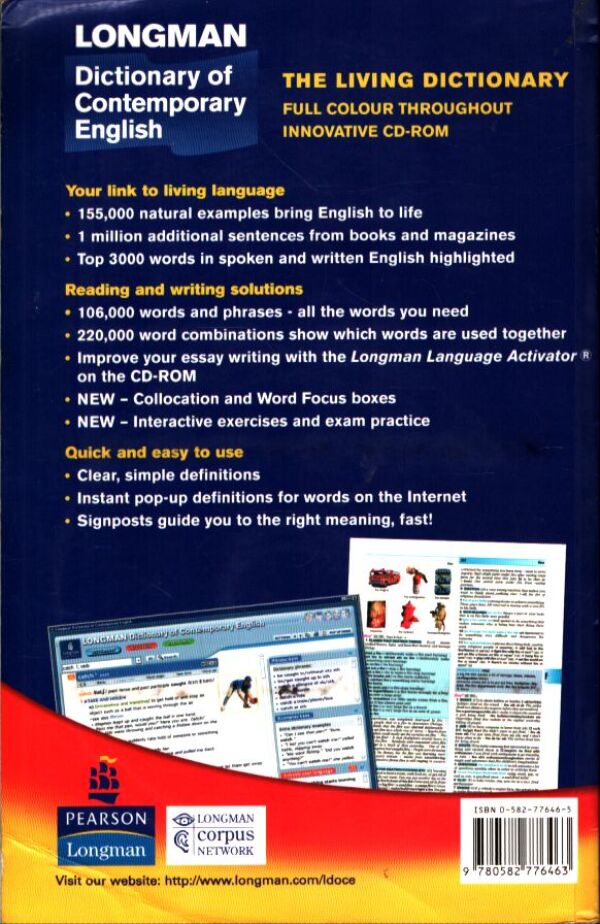 LONGMAN DICTIONARY OF CONTEMPORARY ENGLISH + CD-ROM