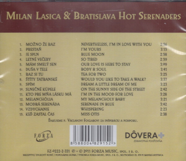 Milan Lasica, Hot Serenaders Bratislava: KEĎ ZASTAL ČAS