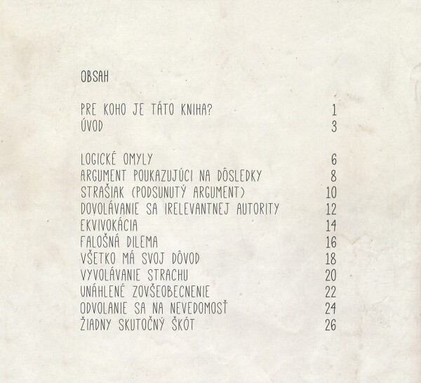 Ali Almossawi: ILUSTROVANÁ KNIHA ZLÝCH ARGUMENTOV