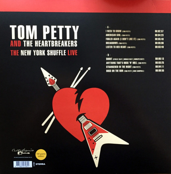 Petty Tom and The Heartbreakers: THE NEW YORK SHUFFLE LIVE - LP