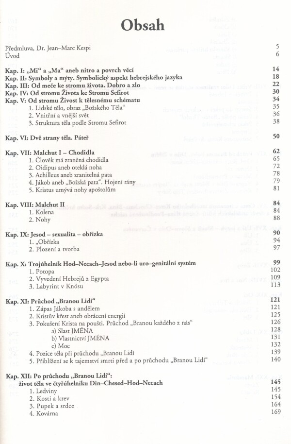 Annick De Souzenelle: SYMBOLISMUS LIDSKÉHO TĚLA