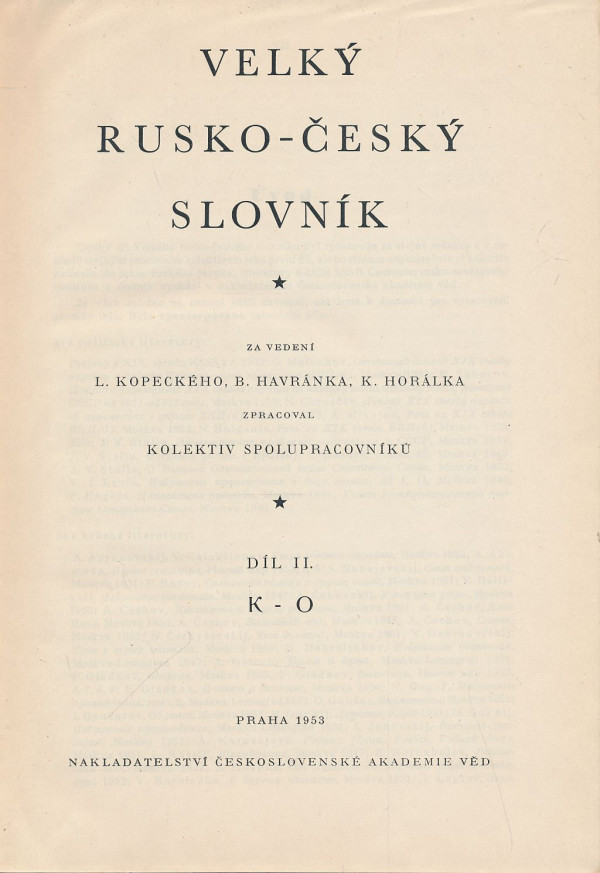 a kolektív autorov: Velký rusko-český slovník 1+2