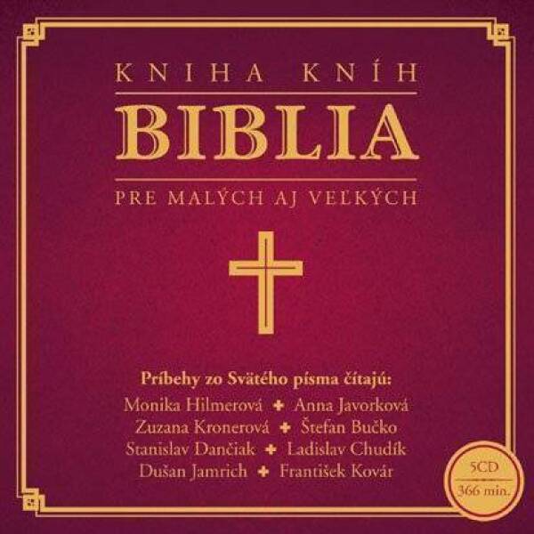 BIBLIA PRE MALÝCH AJ VEĽKÝCH - AUDIOKNIHA