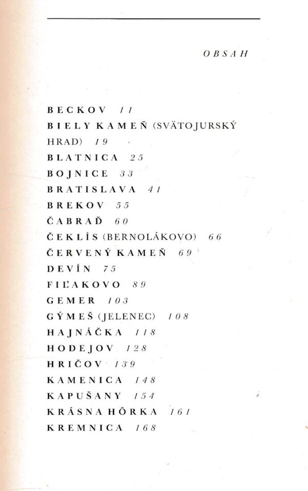 Ľudovít Janota: SLOVENSKÉ HRADY