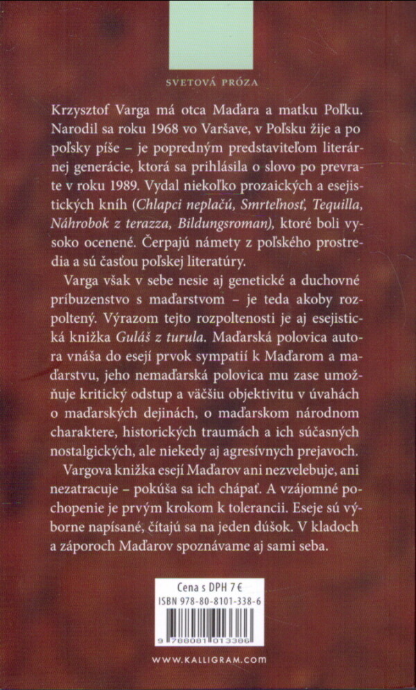 Krzysztof Varga: GULÁŠ Z TURULA