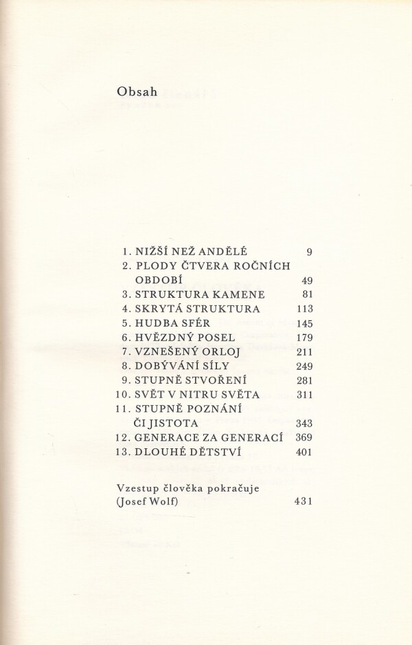 Jacob Bronowski: VZESTUP ČLOVĚKA