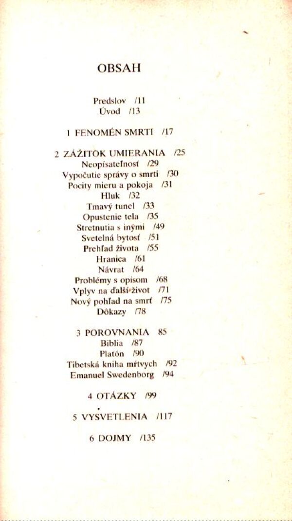 R. A. Moody: ŽIVOT PO ŽIVOTE