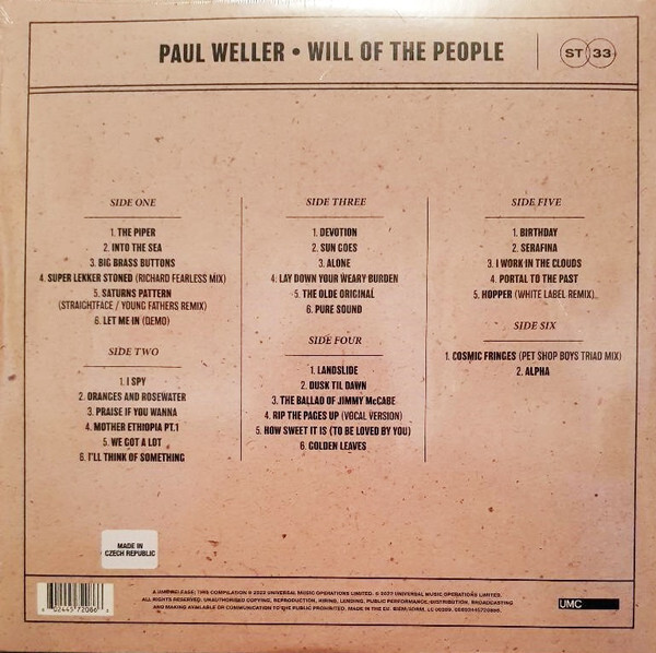 Paul Weller: WILL OF THE PEOPLE - LP