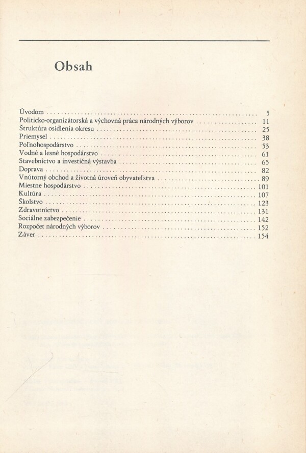 ROZVOJ OKRESU NITRA V ROKOCH 1976 - 1980