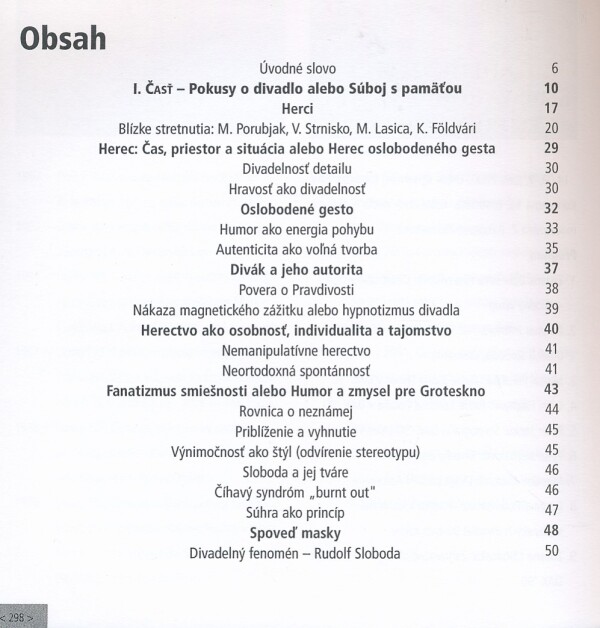 Zuzana Bakošová: KOLOTOČ HERECTVA