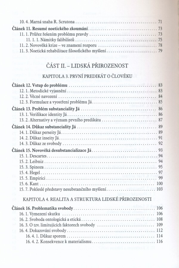 J. Fuchs: FILOSOFIE 7. PŘEDPOKLADY NERELATIVIZOVANÉ ETIKY