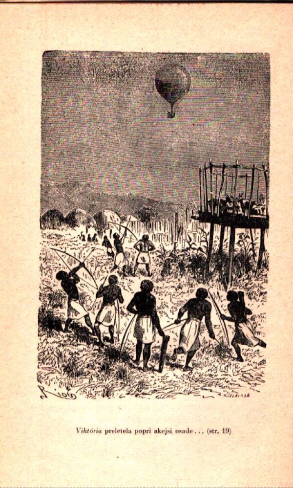 Jules Verne: PÄŤ TÝŽDŇOV V BALÓNE