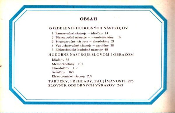 Daniela Sliacka: HUDOBNÉ NÁSTROJE