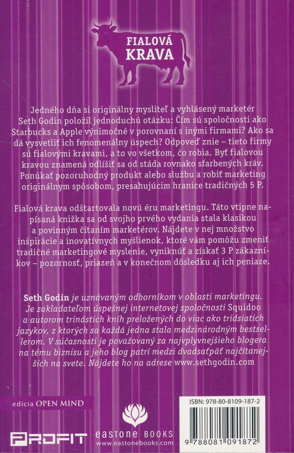 Seth Godin: Fialová krava