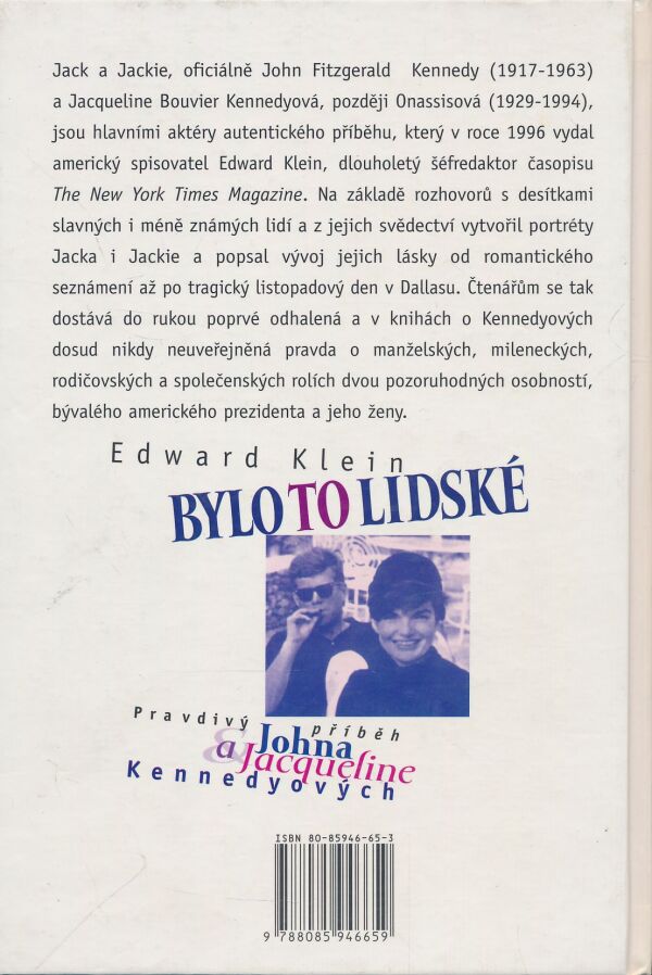 Edward Klein: Bylo to lidské