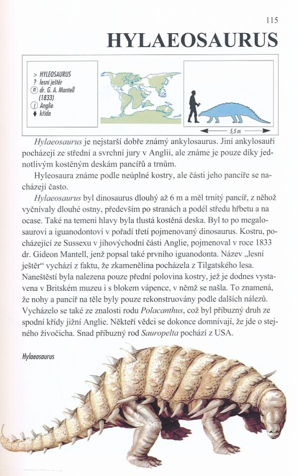 Michael Benton: DINOSAUŘI A OSTATNÍ PREHISTORICKÁ ZVÍŘATA