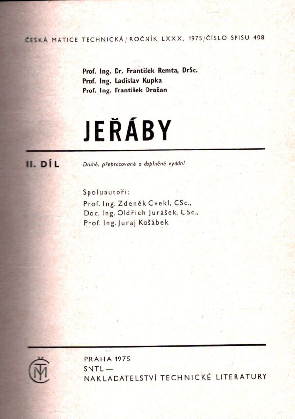 F. Remta, kol: JEŘÁBY II