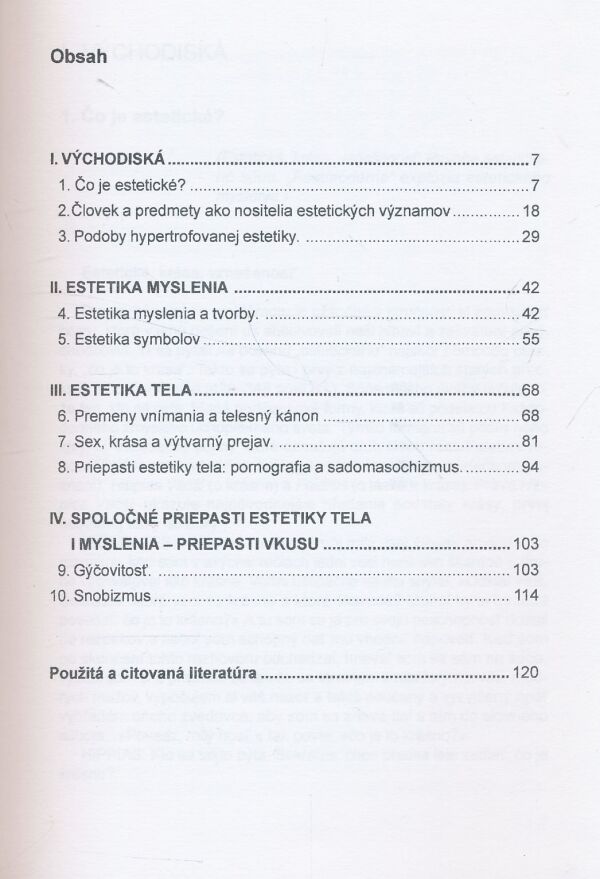 Jiří Vaněk: Estetika myslenia a tela