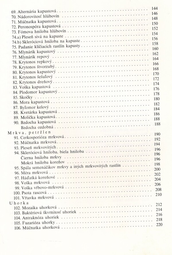 A. Studzinski, F. Kagan, Z. Sosna: ATLAS CHORÔB A ŠKODCOV ZELENINY