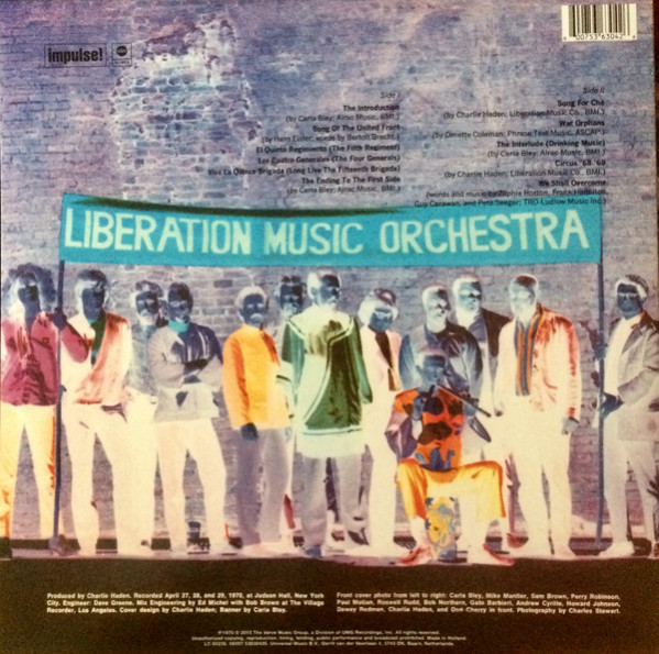 Charlie Haden: LIBERATION MUSIC ORCHESTRA - LP