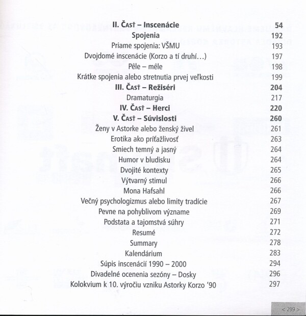 Zuzana Bakošová: KOLOTOČ HERECTVA