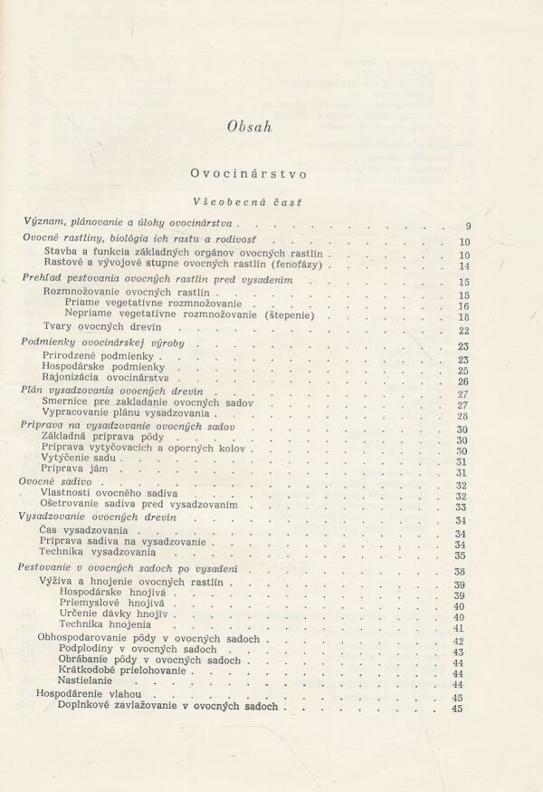 K. Kumštýř, A. Horynova, F. Jansa: Základy záhradníctva