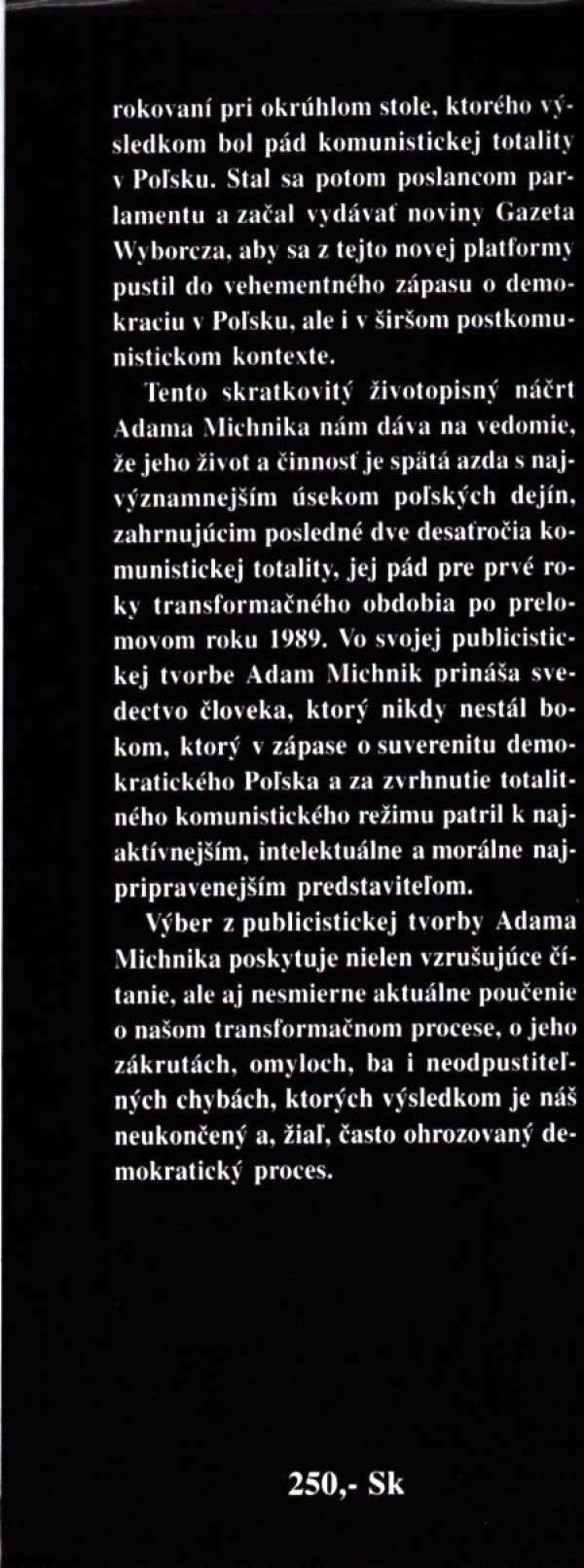 Adam Michnik: SOKRATOV TIEŇ