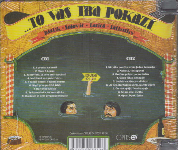 Milan Lasica, Július Satinský: PLNÉ VRECKÁ PEŇAZÍ - 2 CD